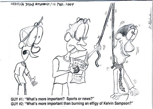 Weekend reviews editor Karen Green and IDS photo editor Chris Jesse try to become Konga masters. 