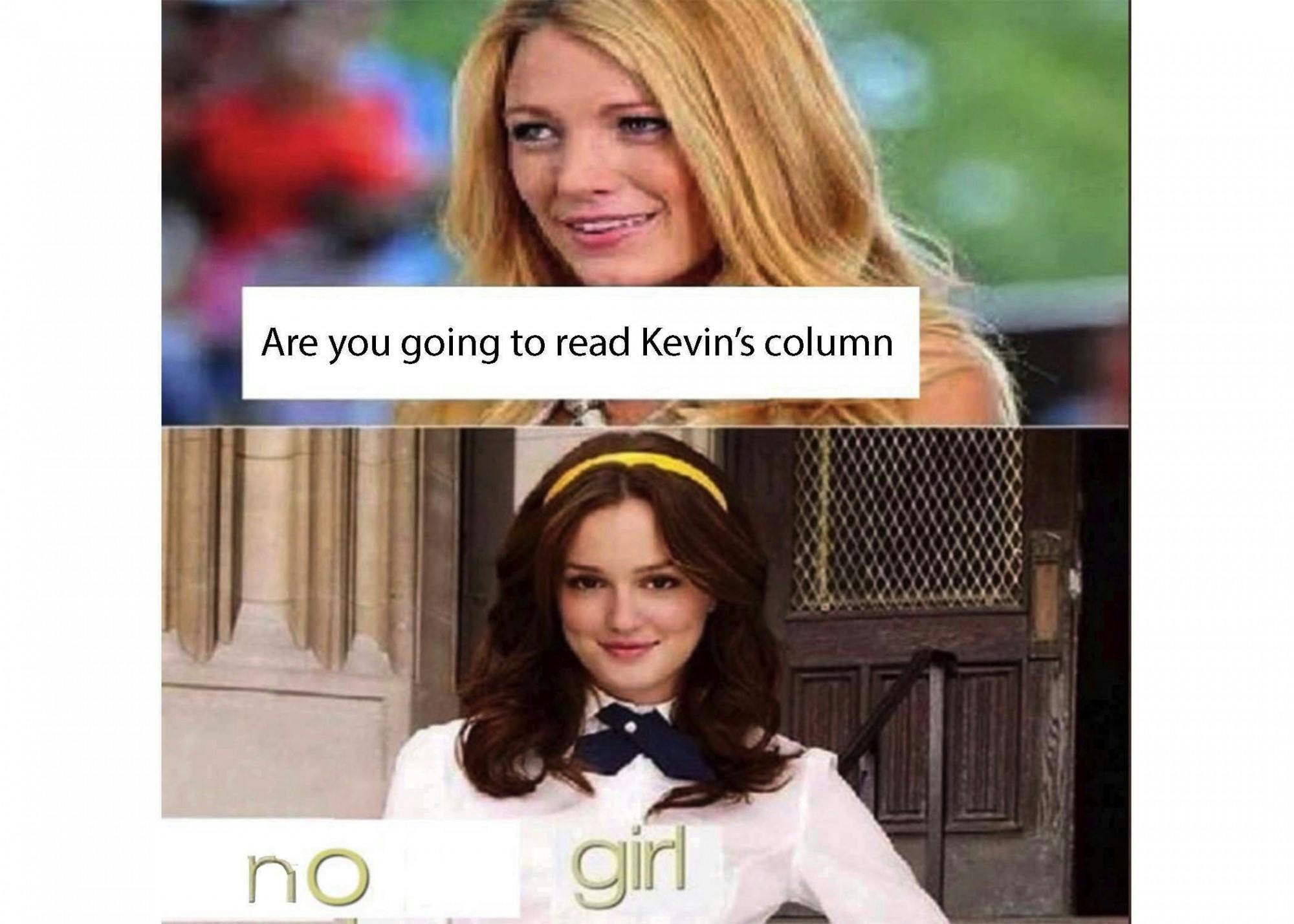 kevin's column