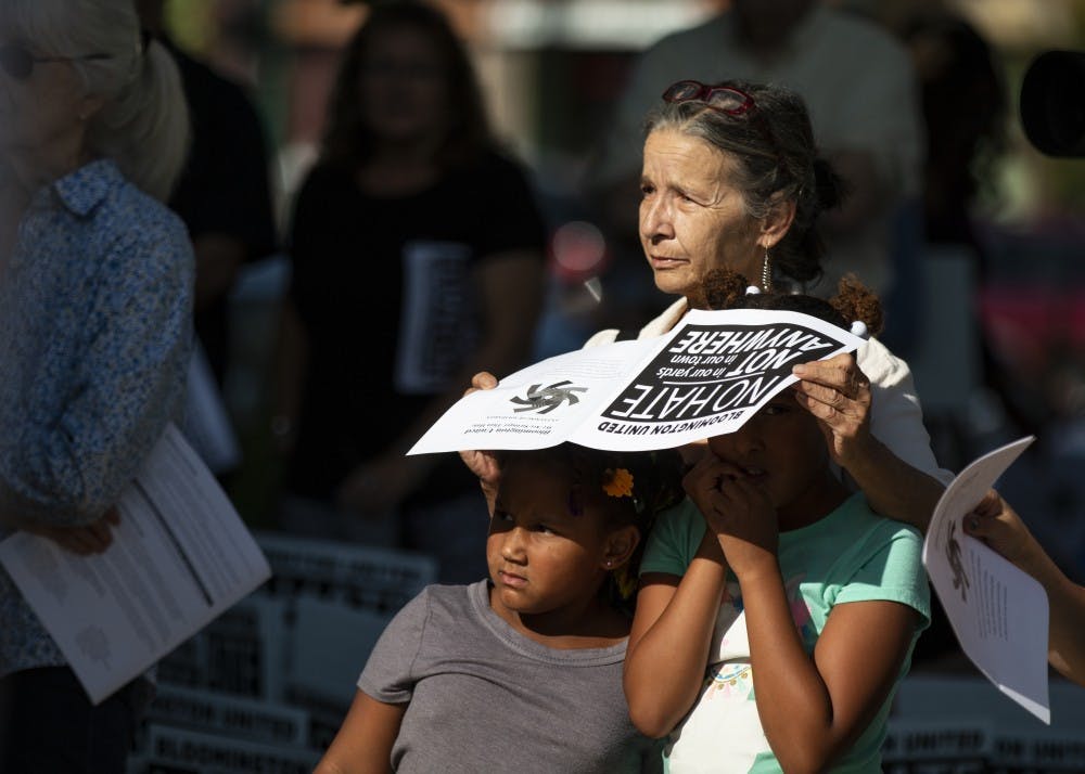 GALLERY: Bloomington community gathers for an evening of solidarity