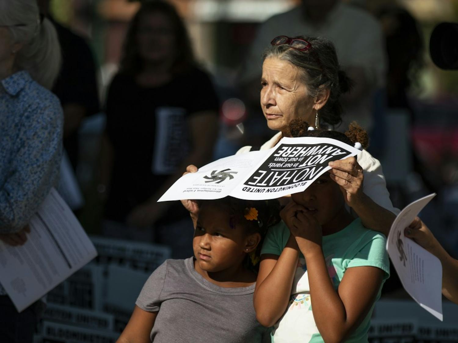 GALLERY: Bloomington community gathers for an evening of solidarity