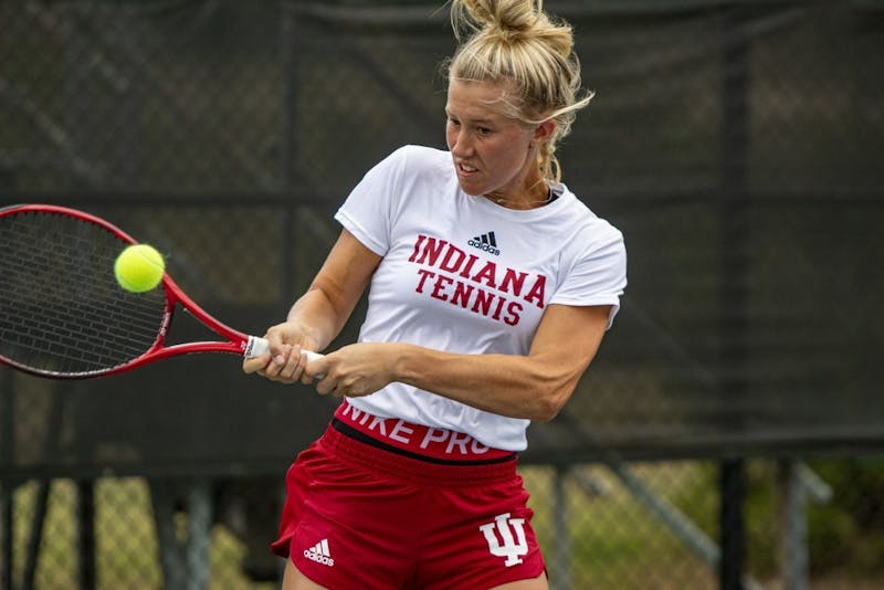 Indiana women’s tennis’ unbeaten run ends Saturday against West ...