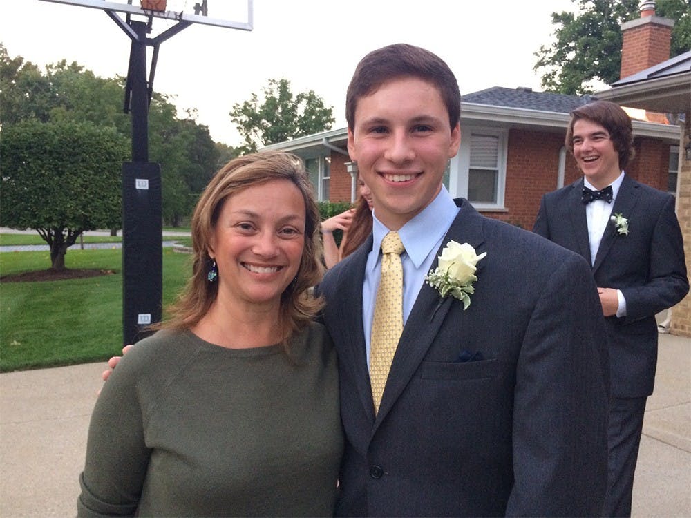 Michael and Elizabeth Bogdanowicz. Michael was notified that he will be living in overflow housing at the beginning of his freshman year.