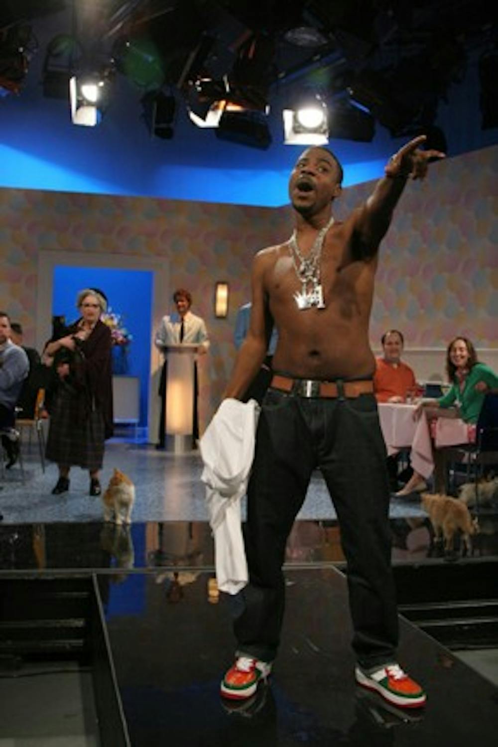 30 ROCK -- NBC Series -- Pictured: Tracy Morgan as Lawrence -- NBC Photo: Eric Liebowitz