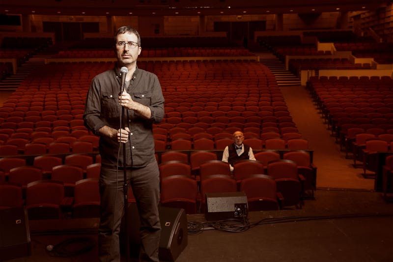 Bad things to billionaires: John Oliver talks history, celebrities at
