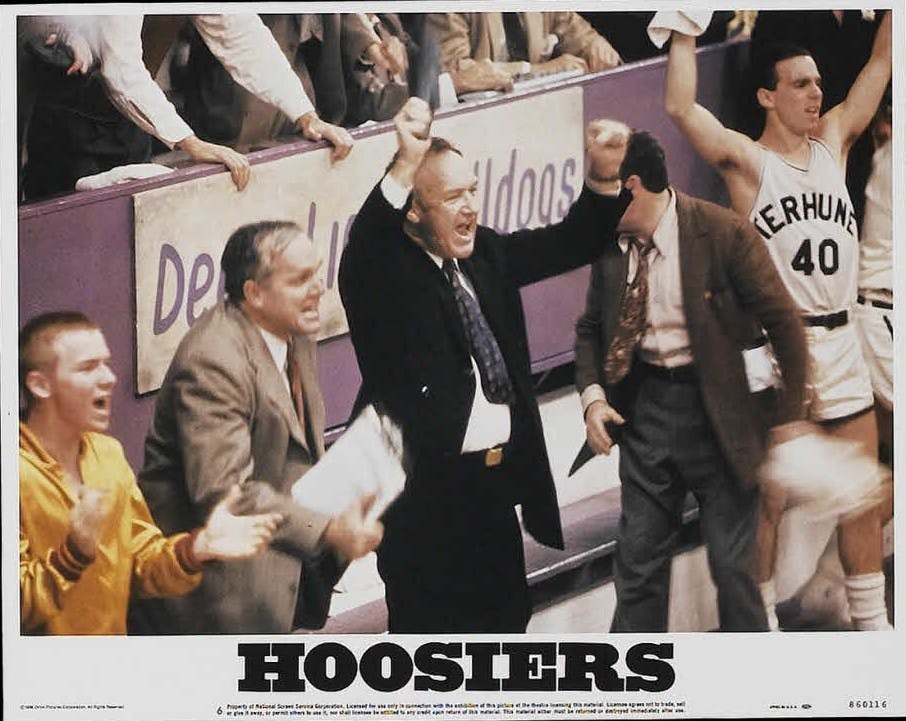 Hoosiers 1986 Movie