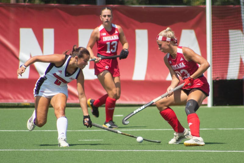 PHOTOS: Indiana Field Hockey wins friendly match in overtime