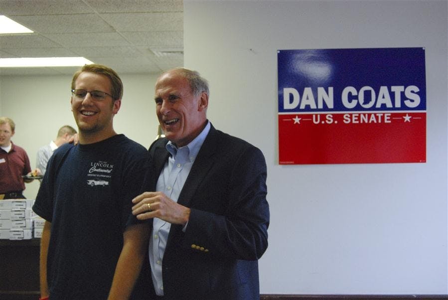 Dan Coats Visits Bloomington