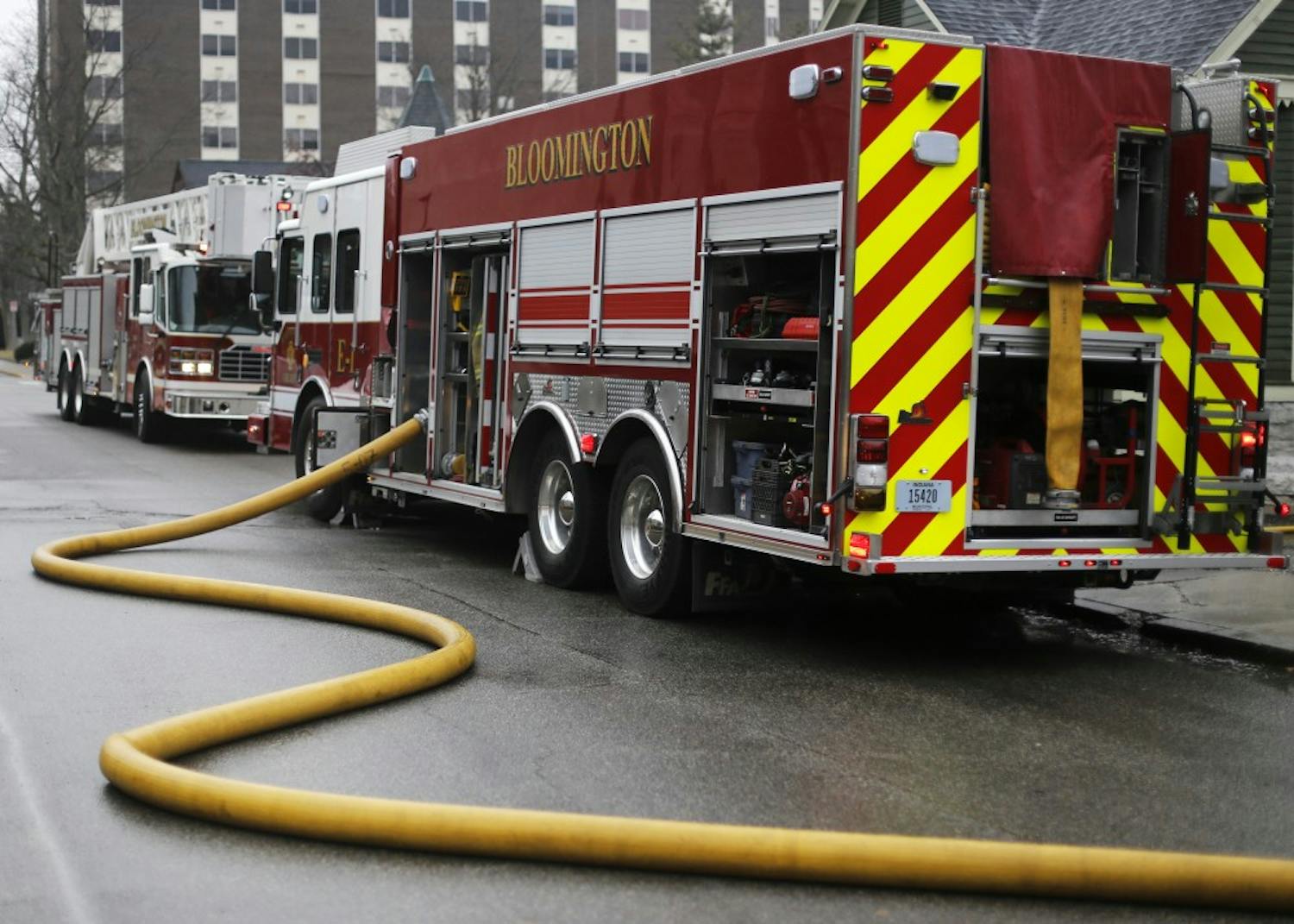 Bloomington placed in the top 1 percent of the 1,593 Indiana communities with a fire department for Bloomington Fire Department's recent public protection rating. The city received a score of ISO Class 2/2x rating.