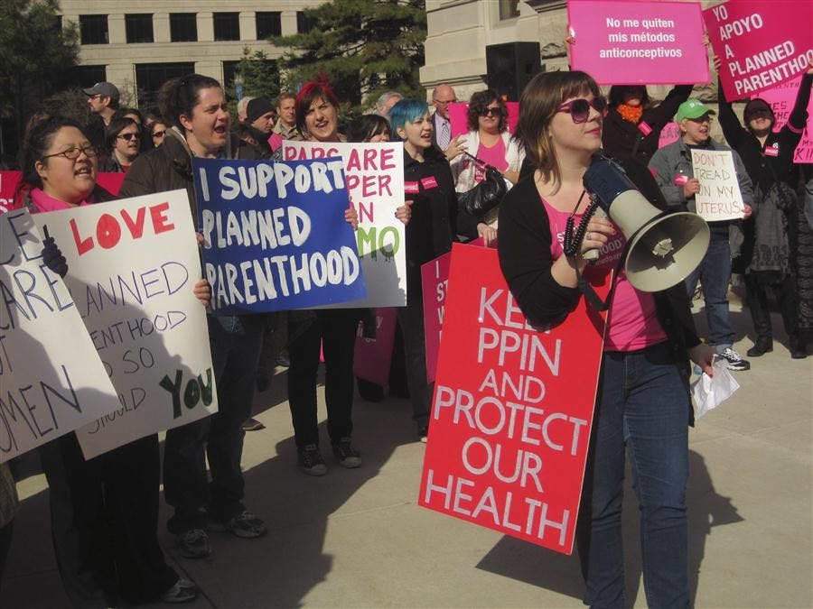 planned parenthood protest
