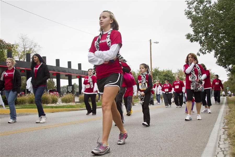Hoosiers outrun Cancer