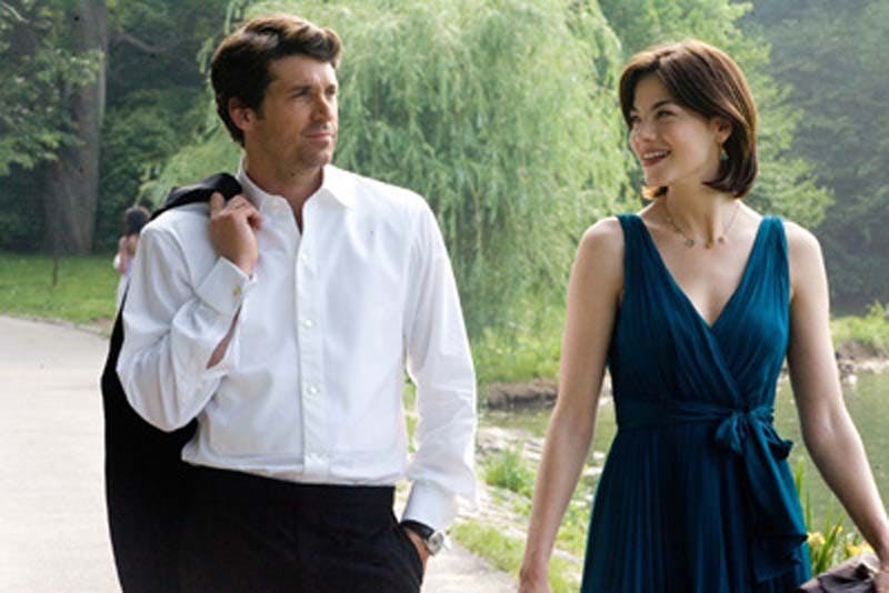 In Columbia Pictures' Made of Honor, when Tom's (Patrick Dempsey, left) best friend, Hannah (Michelle Monaghan, right), asks him to be her maid of honor, Tom accepts - but only so he can woo the bride-to-be and attempt to stop the wedding before it's too late.  The film is directed by Paul Weiland.  The screenplay is by Adam Sztykiel and Deborah Kaplan & Harry Elfont.  The story is by Adam Sztykiel.  The producer is Neal H. Moritz.