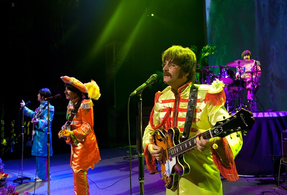 RAIN- A Tribute to The Beatles is performing at the IU Auditorium Feb. 24. The show will feature songs originally sung by the Beatles, and will last approximately two hours. 