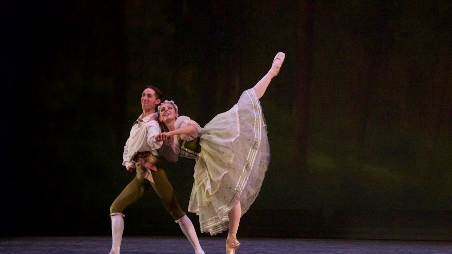 Nicholas Gray and Georgia Dalton dance in "Dances for Two." &nbsp;The ballet will play at the Musical Arts Center on Sept. 29 at 7:30 p.m. and Sept. 30 at 2 p.m. and 7:30 p.m.&nbsp;