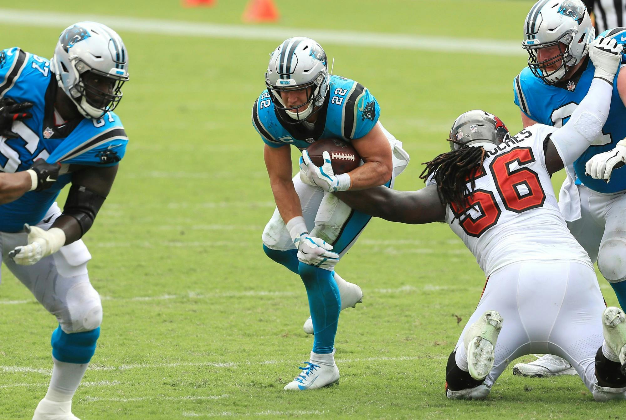 SPORTS-FBN-PANTHERS-MCCAFFREY-GET