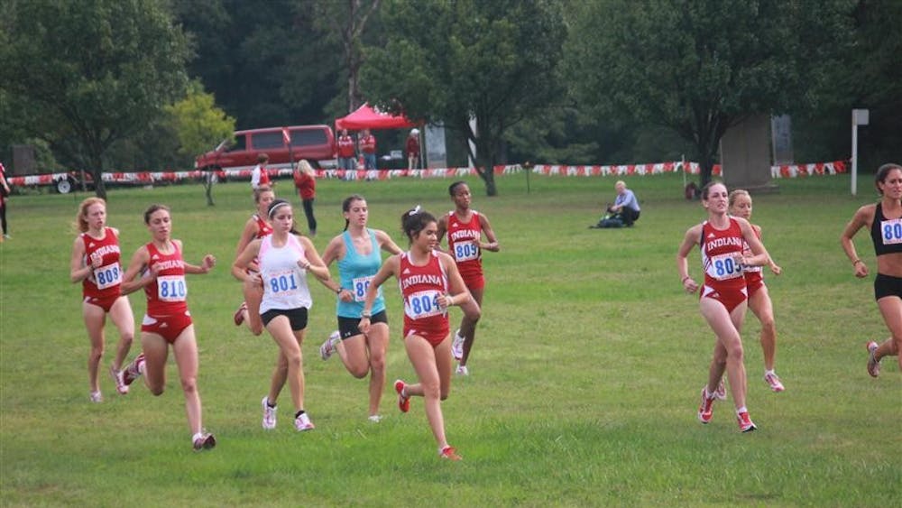 The IU Women's cross country team takes their final run-out Sept. 7 at the season opener.
