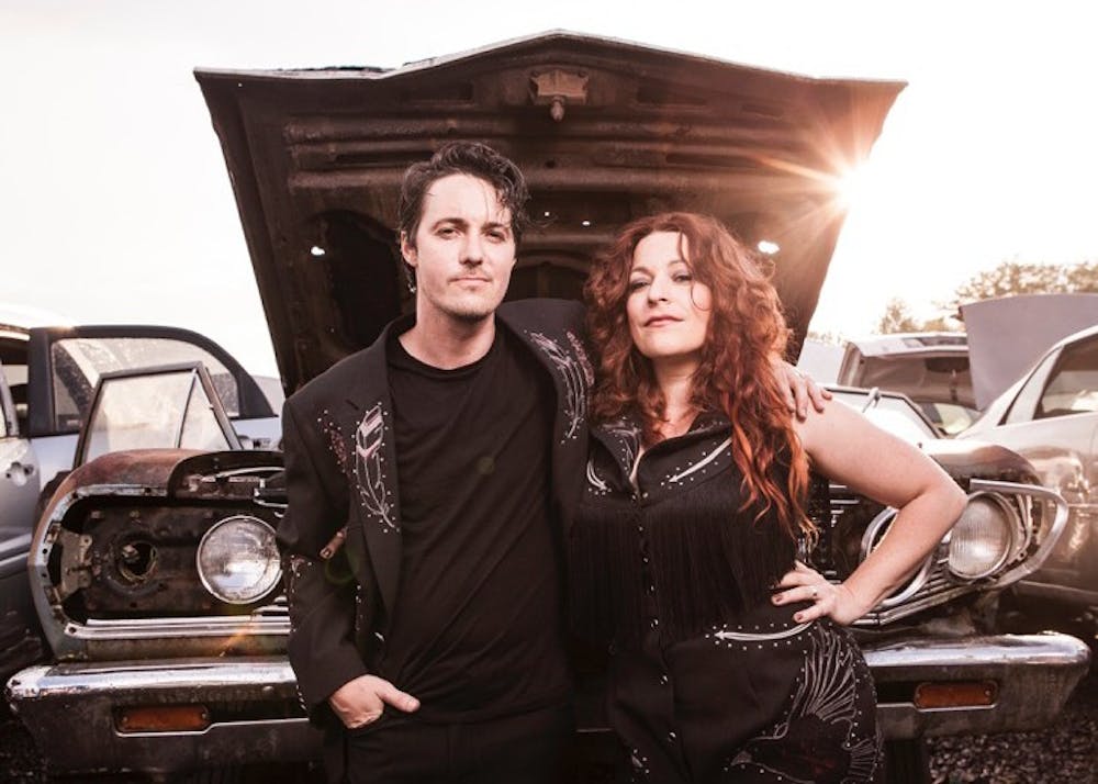 <p>The folk band Shovels and Rope includes married couple Micheal Trent and Cary Ann Hearst. The duo will perform at the Buskrik-Chumley Theater on Oct. 4.&nbsp;</p>