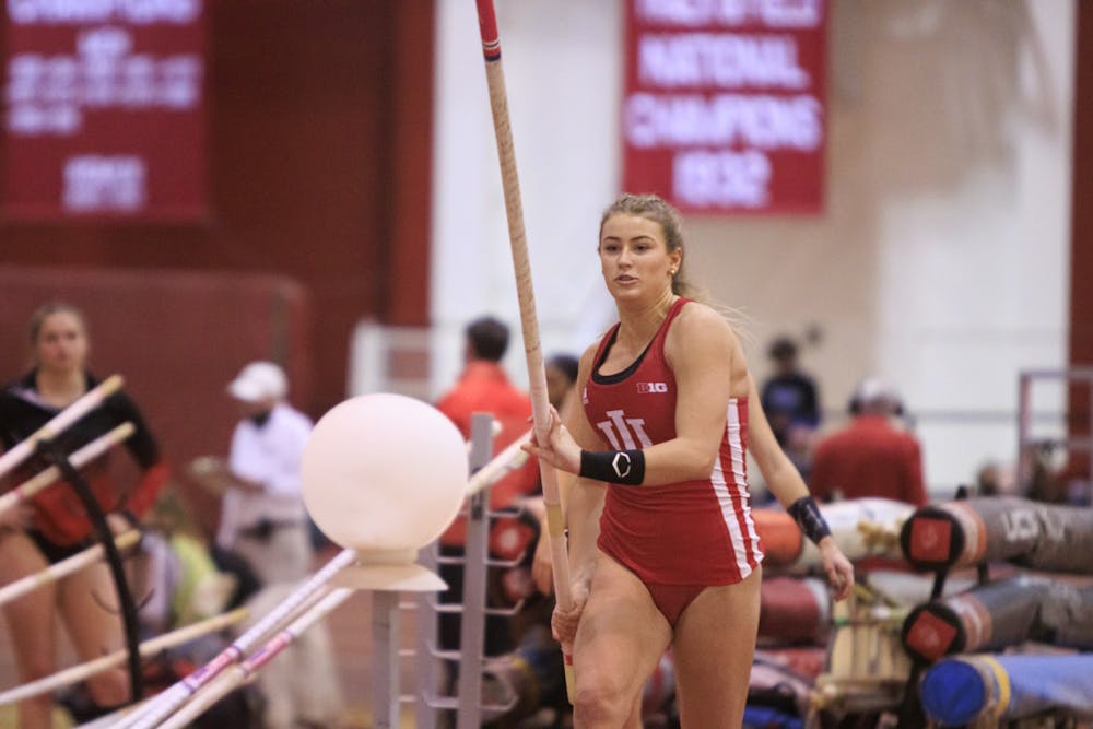 Indiana women’s track and field wraps up Big Ten season, finishes ninth