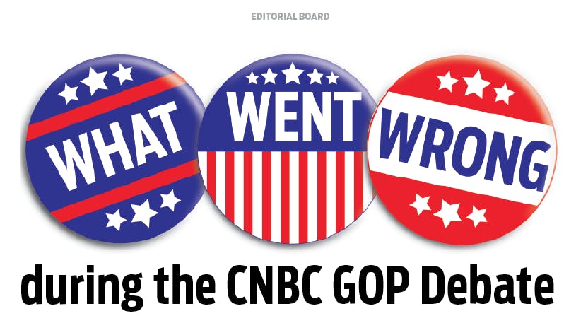 What went wrong during the CNBC GOP Debate
