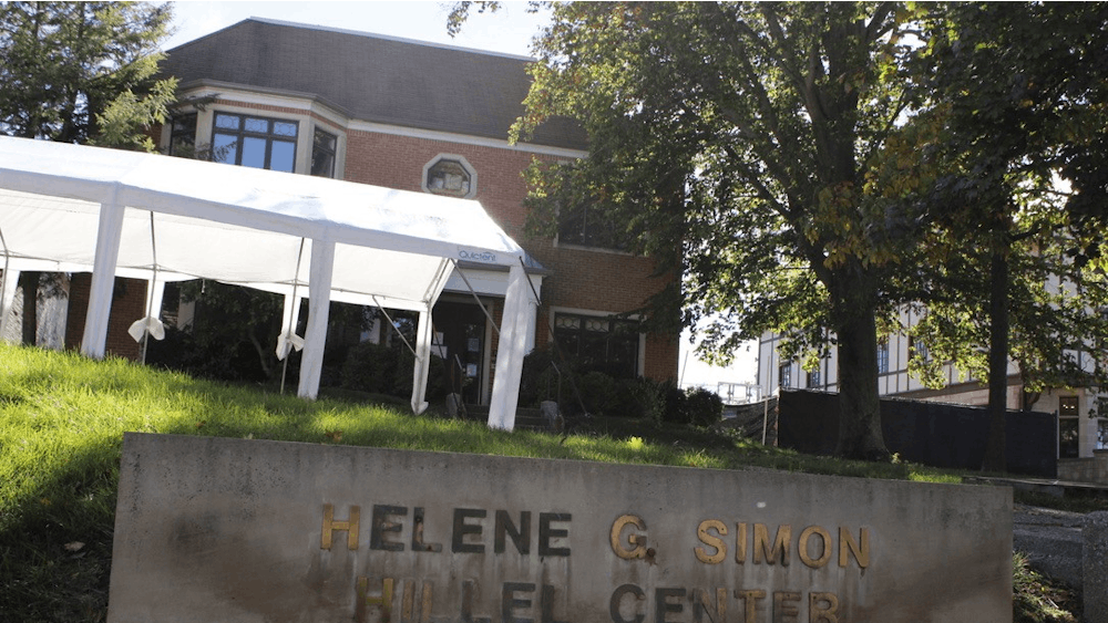 The front of IU&#x27;s Helene G. Simon Hillel Center is pictured on Oct. 27, 2021. Campus Superstar is a singing competition open to college students all over Indiana. 