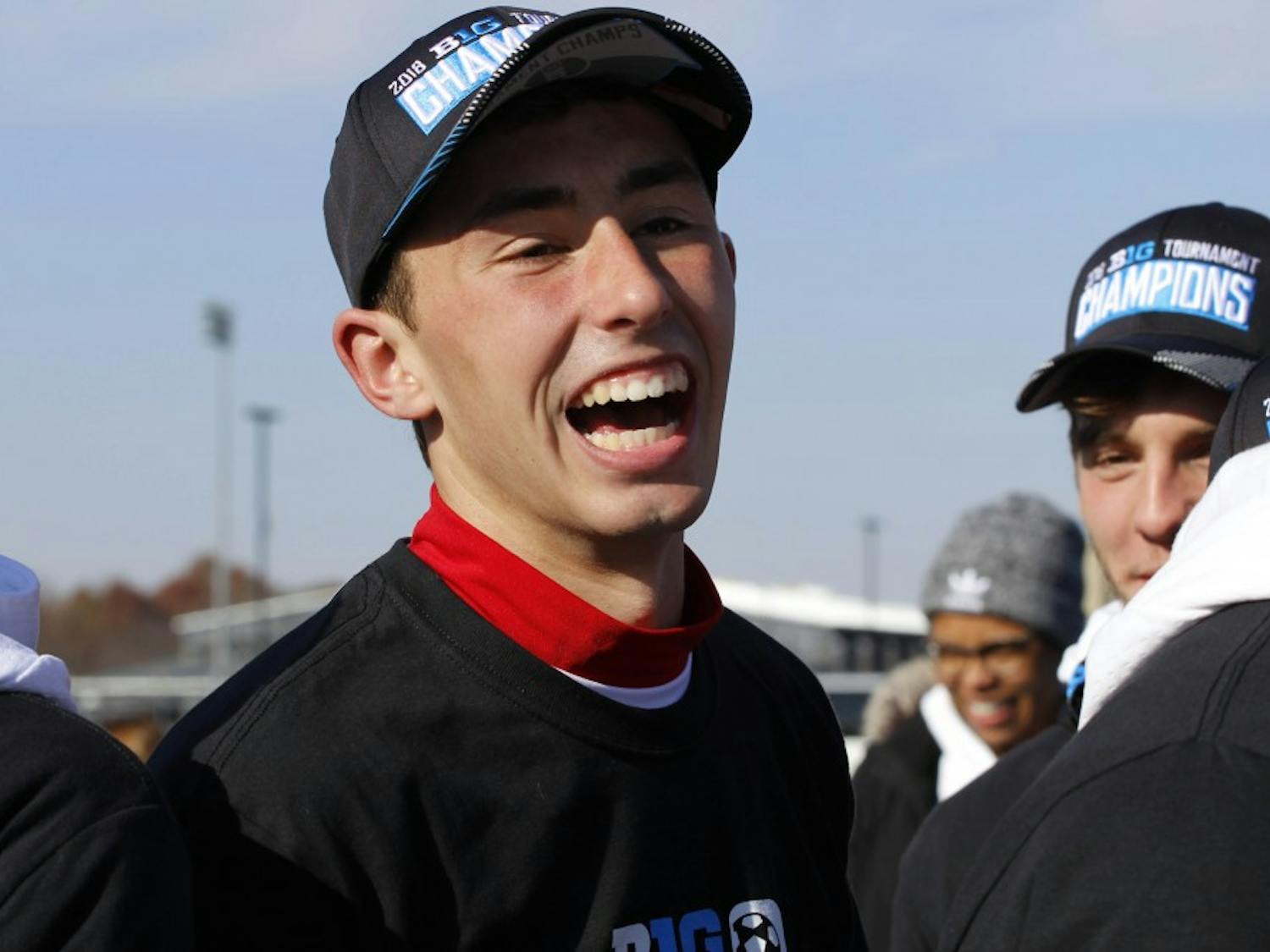 Men's soccer wins Big Ten Tournament title, beating Michigan 3-0