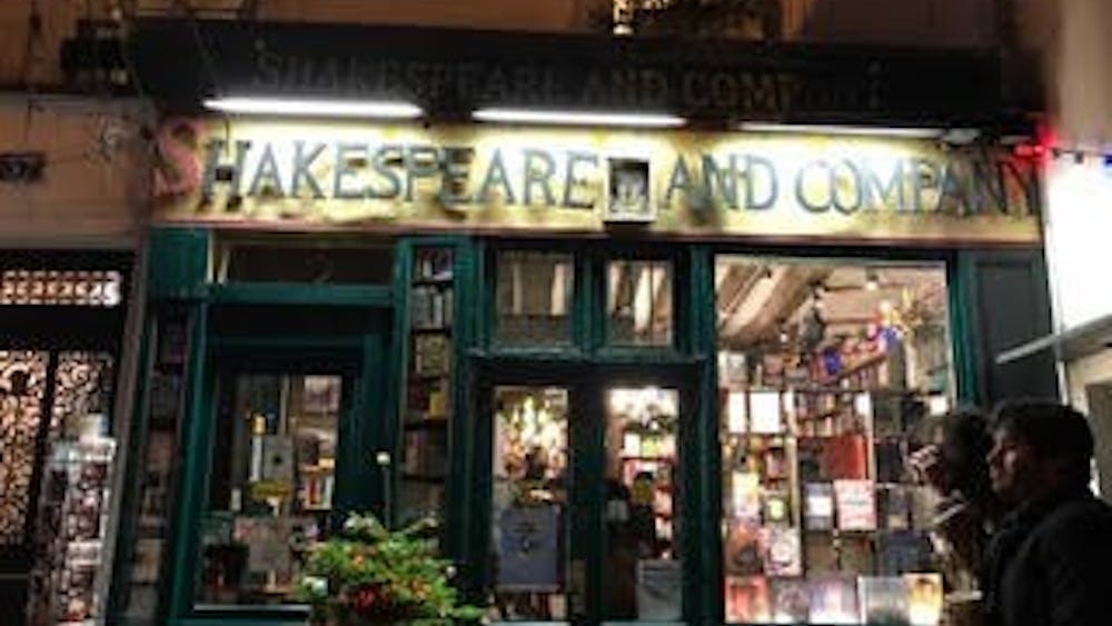 Shakespeare and Company, the most famous English-language bookstore&nbsp;in Paris. Rachel Rosenstock visited the store during her weekend visit in Paris.