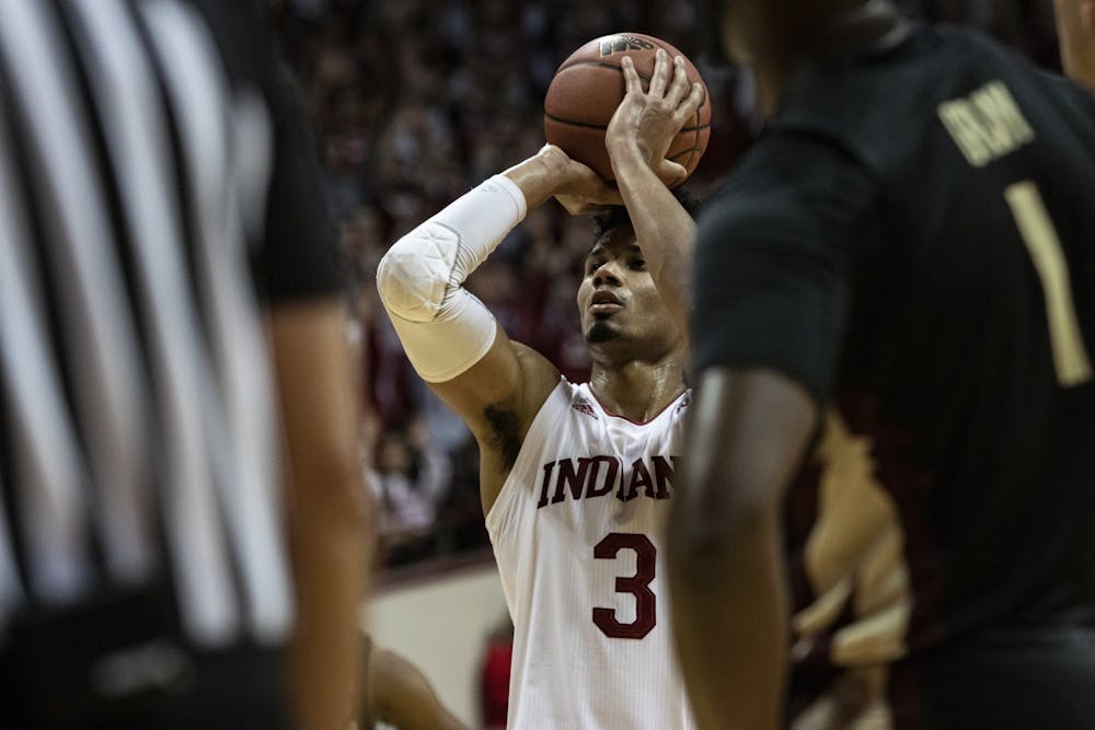 GALLERY IU men’s basketball passes its first test in 8064 win over No. 17 Florida State