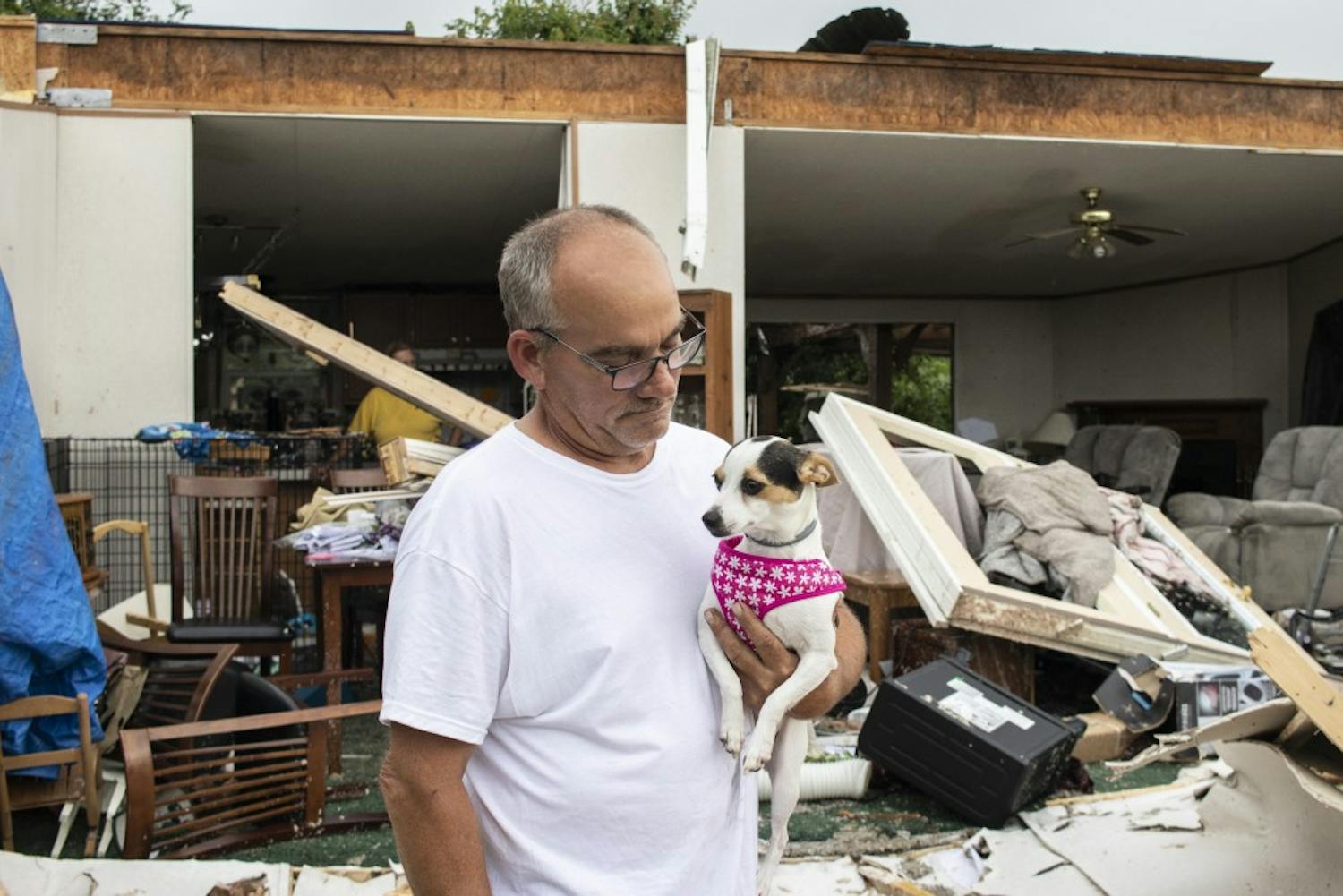GALLERY: Monroe County residents struggle with loss in tornado's aftermath