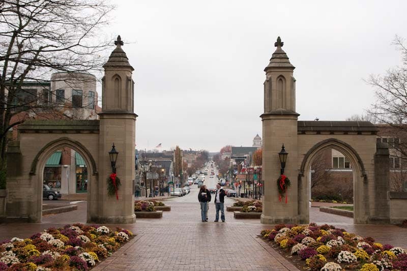 Kirkwood Avenue remains a popular spot for students to eat, shop and enjoy the night life at local bars and pubs. 