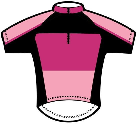 Pink Black Jersey