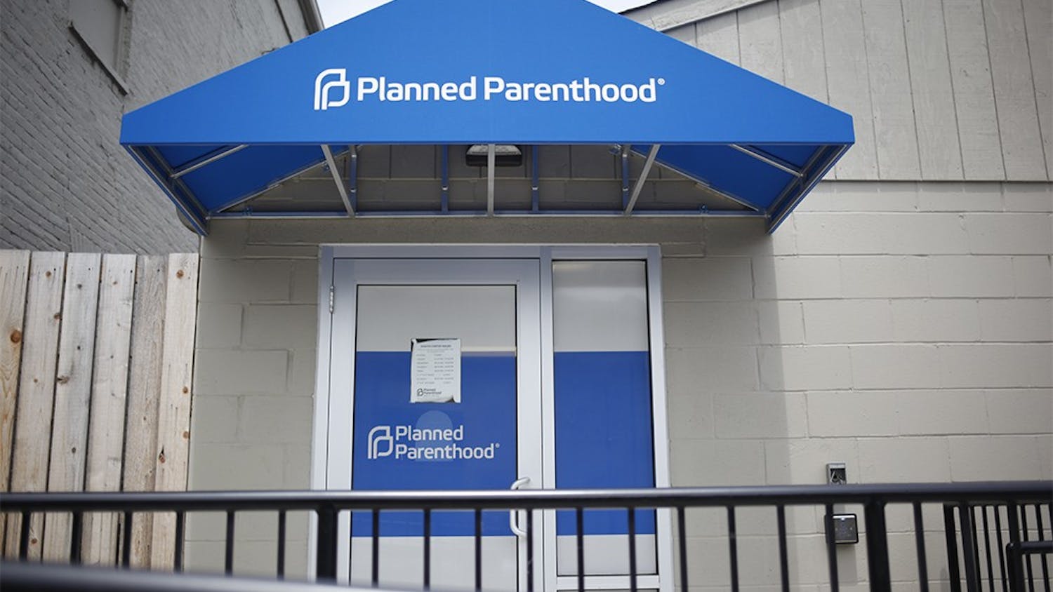 Bloomington's Planned Parenthood, located on S. College Ave, is the only facility in the state that uses volunteer escorts to accompany clients to the clinic's door.