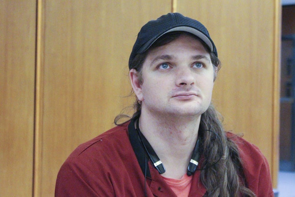 The person in the photo is Amy Loch. "I hope for a better future,” Loch said.