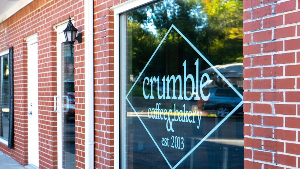 Crumble Coffee &amp; Bakery&#x27;s third location is located off of East Third Street behind Mother Bear&#x27;s Pizza. Its soft opening was Sept. 22, 2022, and its grand opening date is to be announced.