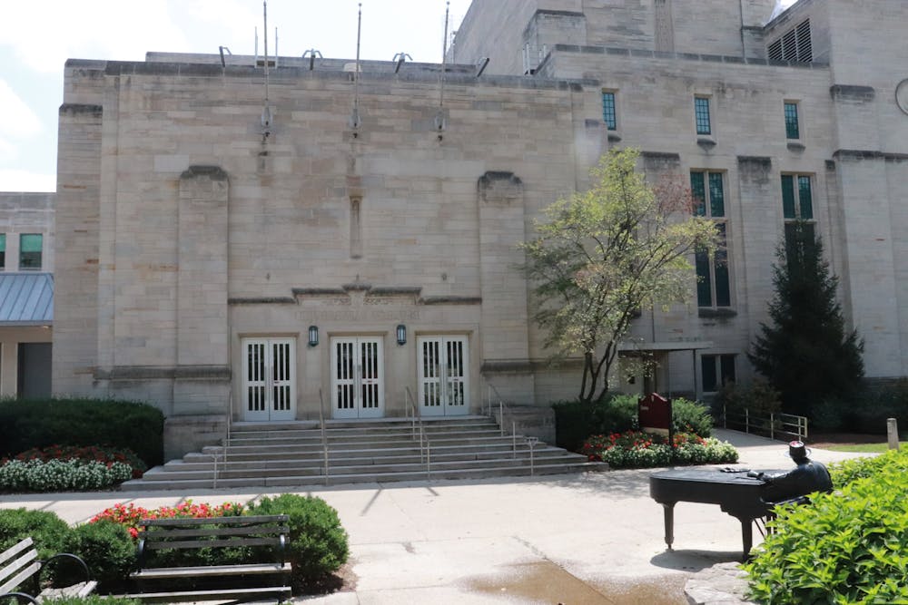 <p>The Indiana University Cinema located at 1213 E. Seventh St. The Auditorium hosts IU Cinema events throughout the year, including Friday Night Frights starting in September.</p>