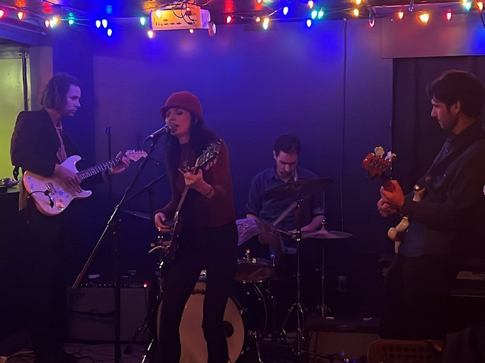 Brooklyn, New York, musician Scout Gillett performed with a full band Nov. 16, 2022, at The Orbit Room. Local artist Kay Krull opened the show.