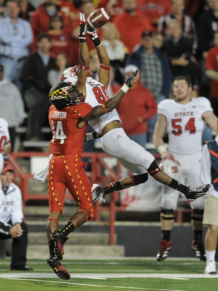 SPORTS FBC-NCSTATE-MARYLAND 18 BZ