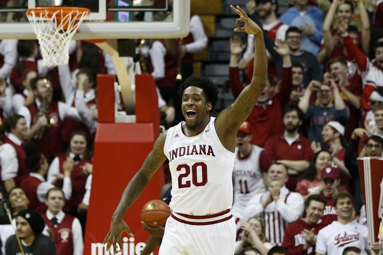 GALLERY IU men's basketball defeats No. 9 Penn State 6860 Indiana