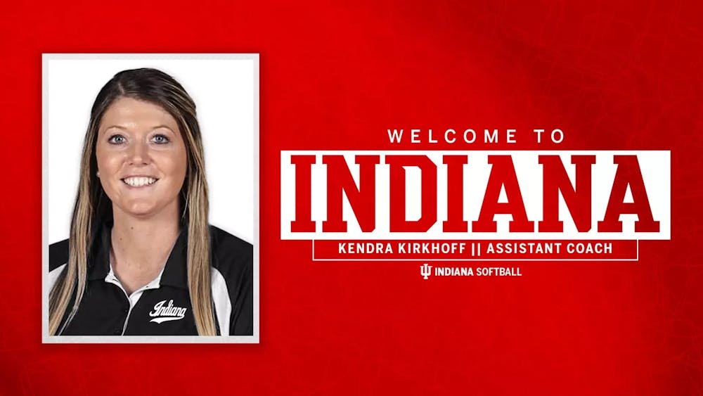 Kendra Kirkhoff will be joining Indiana softball's staff as an assistant coach, the program announced Wednesday. Kirkhoff was an assistant for the last two seasons at the University of North Carolina Greensboro.