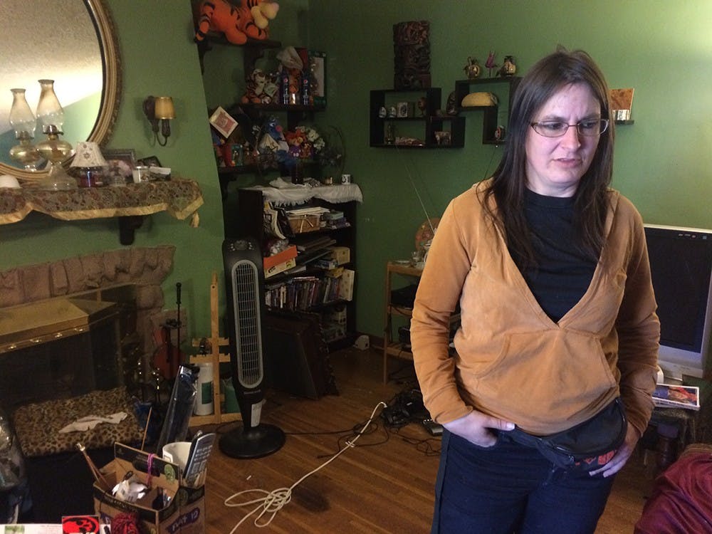 Karen Dolley, 43, defended herself with a sword when an intruder broke into her home on Oct. 8 in Indianapolis. Dolley is trained as a member of the Society for Creative Anachronism, which is a 17th-century reenactment group centered around medieval combat. 