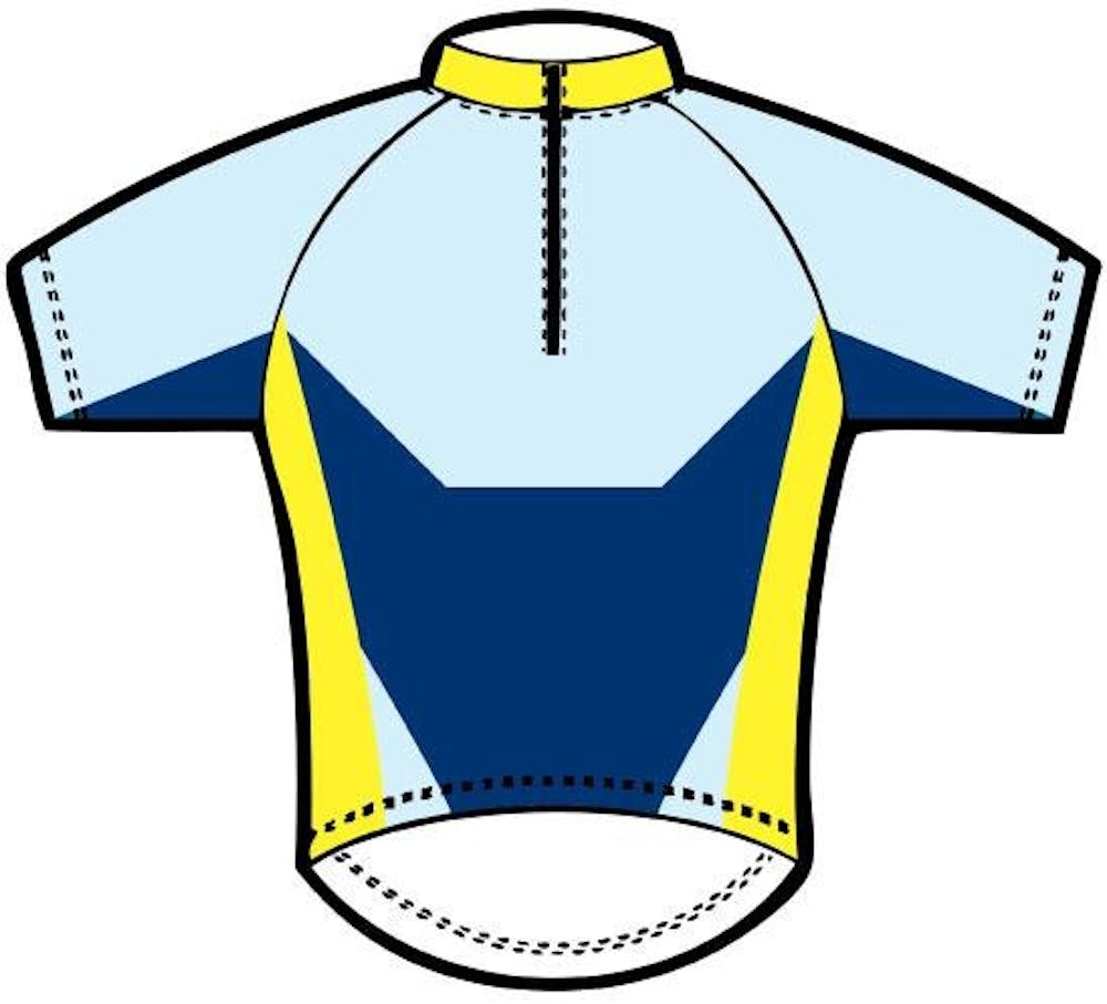 Yellow Blue Jersey