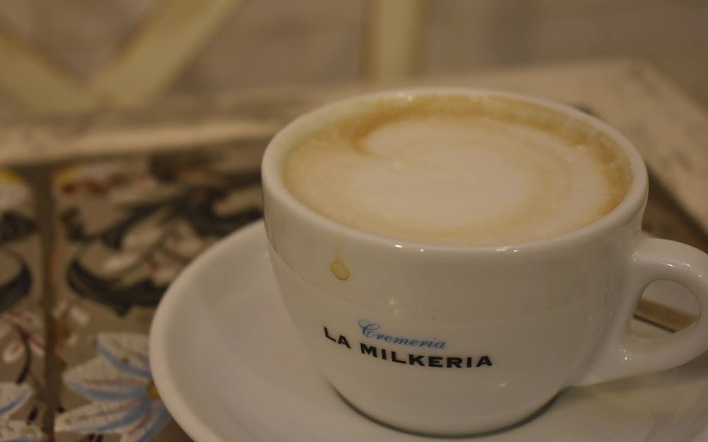 The coffee culture of Italy features an emphasis on drinks such as the cappuccino.