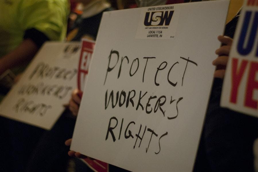 Indy Union Protest