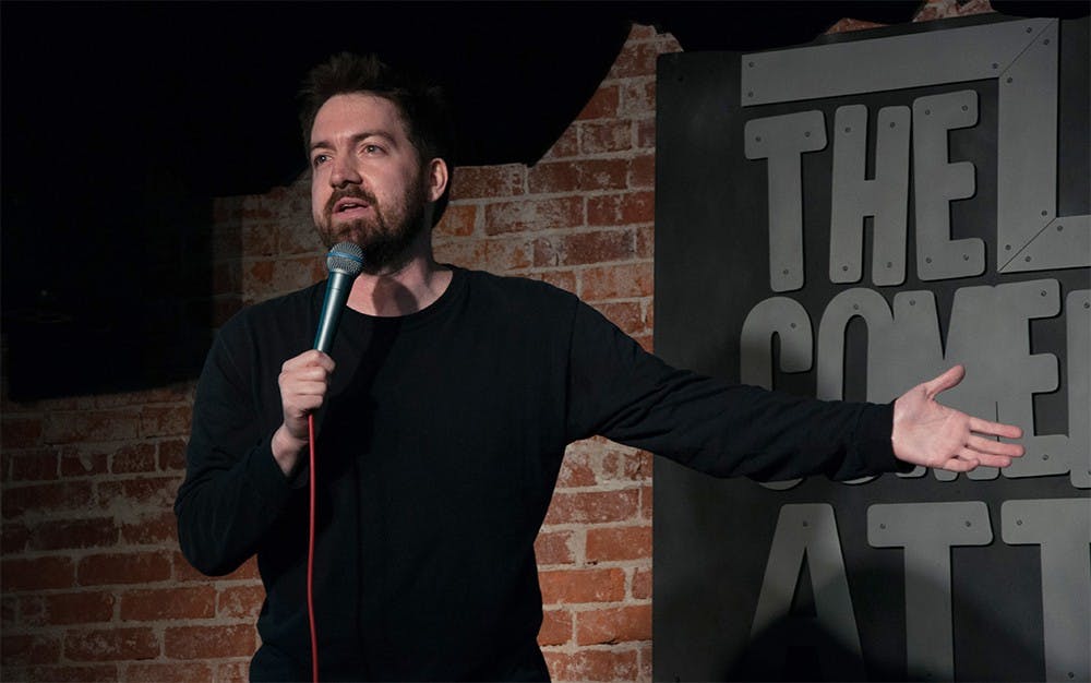 Ben Moore, the first professional comedian coming out of Bloomington, is doing stand-up comedy at the Comedy Attic, Bloomington, Indiana, on Thursday.