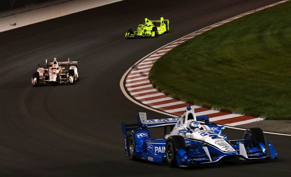 Helio Castroneves Wins Record Tying Fourth Indianapolis 500 Indiana Daily Student