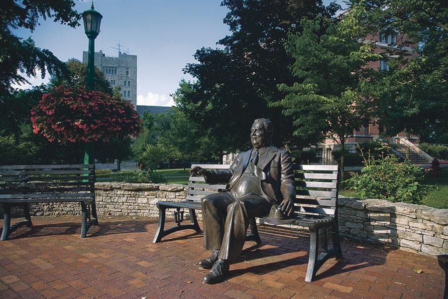 Herman B Wells statue