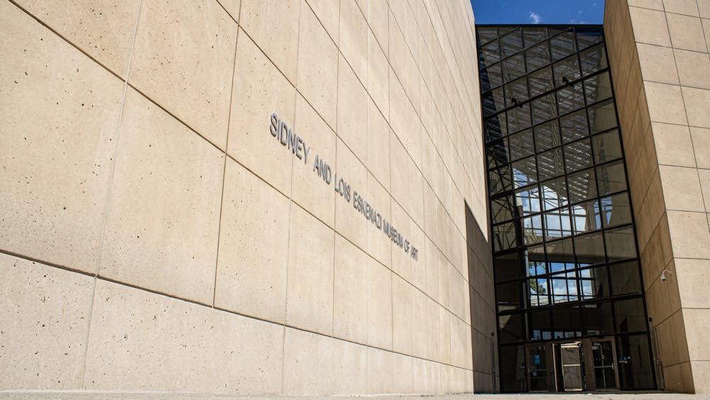 The Sidney and Lois Eskenazi Museum of Art is pictured on on Sept. 9, 2021, located at 1133 E. Seventh St. The Eskenazi Museum of Art will host an exclusive behind-the-scenes tour of its featured exhibit “The Art of the Character” from 2 to 3 p.m. Nov. 12.