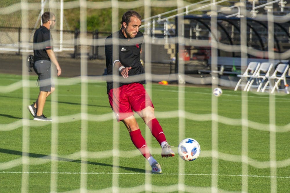 GALLERY: IU men's soccer ties University of Notre Dame