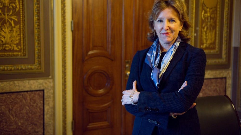 Sen. Kay Hagan, D-N.C. at the U.S. Capitol on​ Jan. 14, 2014, in Washington, D.C.