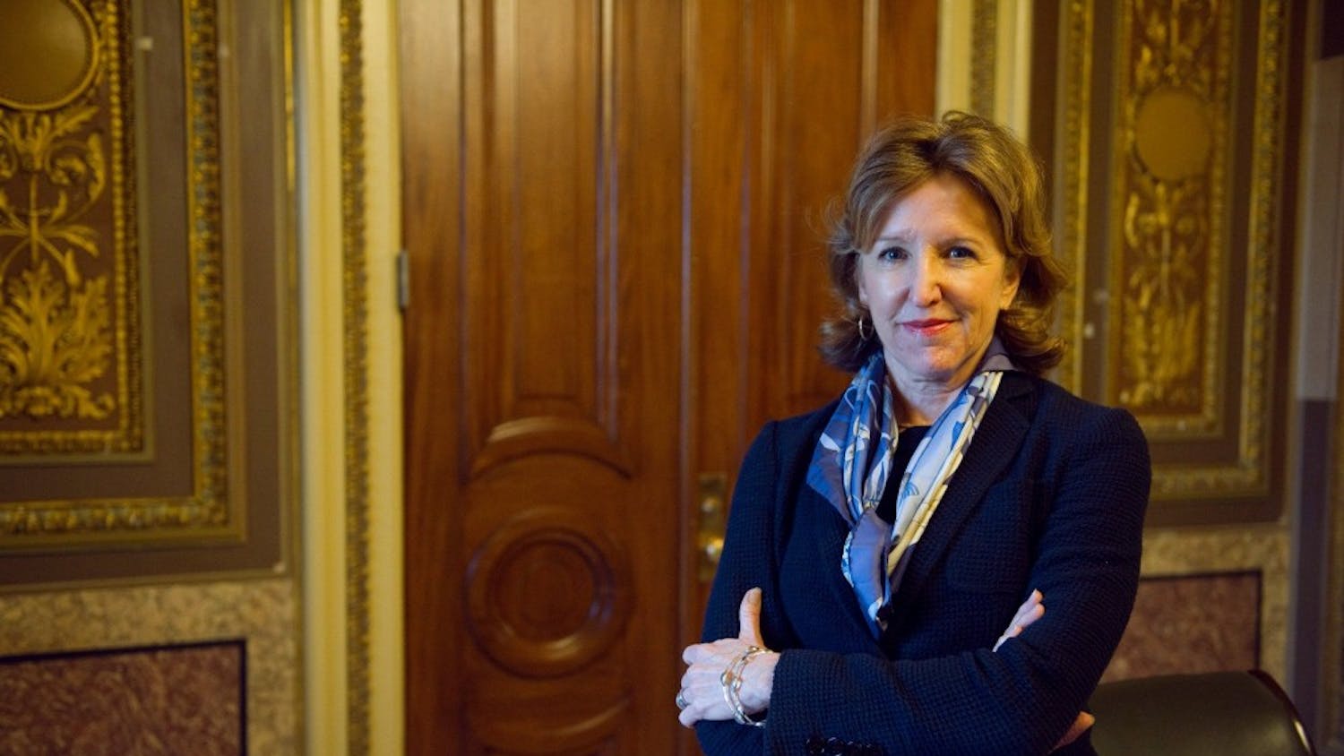 Sen. Kay Hagan, D-N.C. at the U.S. Capitol on​ Jan. 14, 2014, in Washington, D.C.