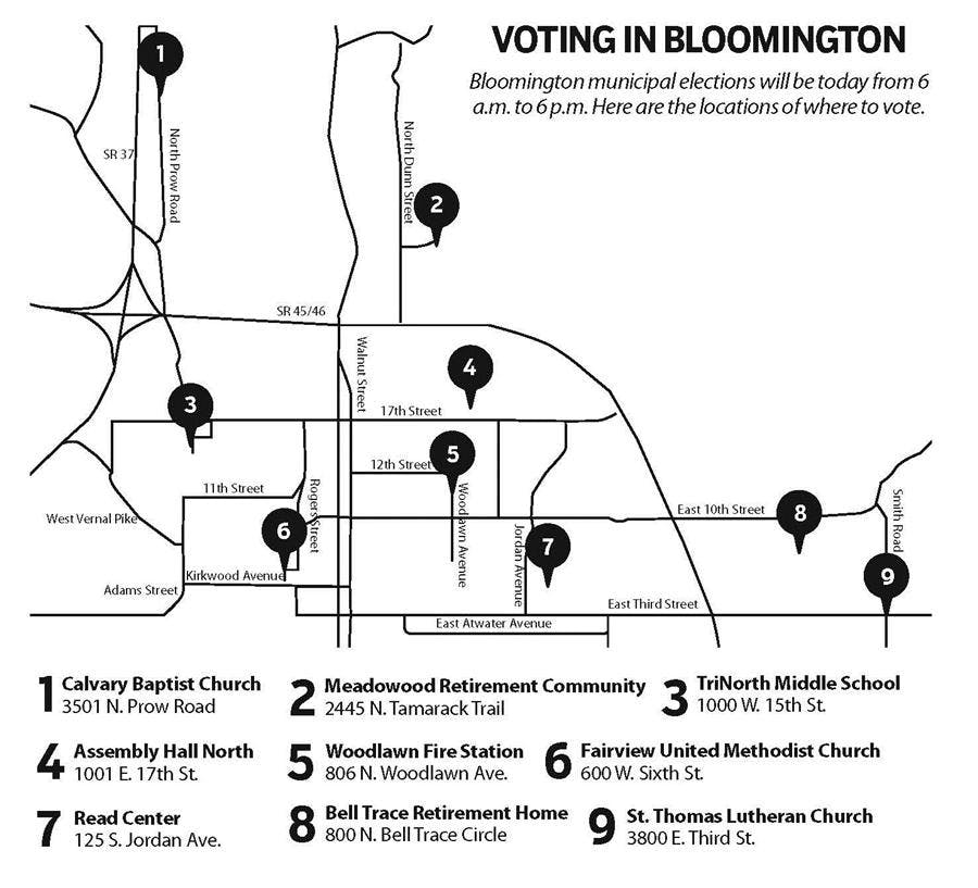 Voting in Bloomington