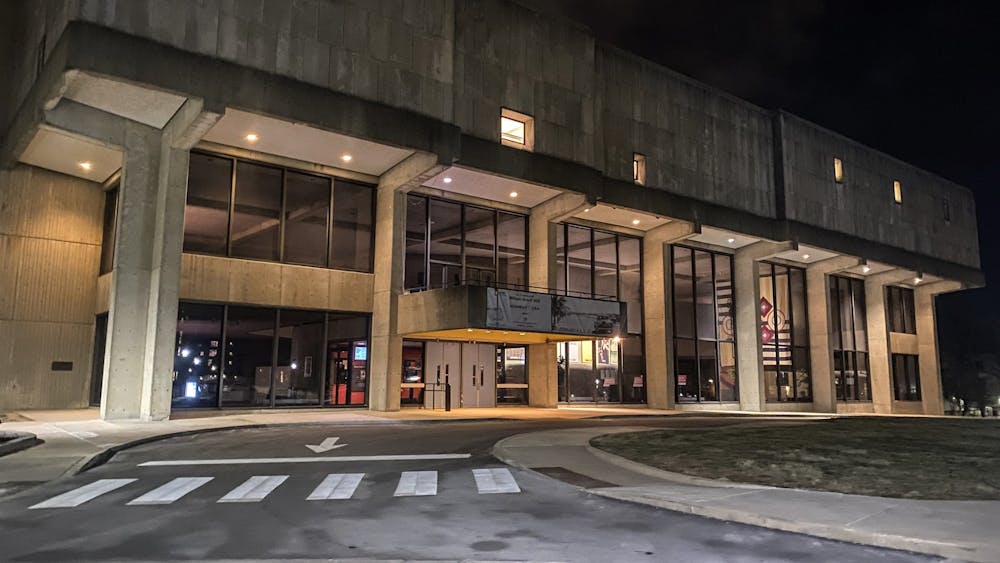 The Musical Arts Center is seen Feb. 1, 2022. Jacobs School of Music faculty and other university staff held a town hall Monday night to discuss the recent Indiana Daily Student investigation concerning current jazz student Chris Parker’s sexual assault allegations.
